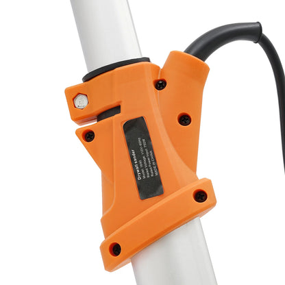 6 Gear Speed Orange Aluminum Alloy Electric Drywall Sander Vacuum with Dust Collection for Electric Ceiling and Wall
