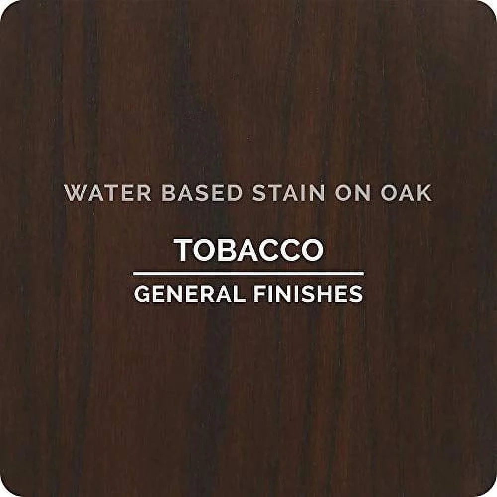 General Finishes Water Based Wood Stain, 1 Gallon, Tobacco