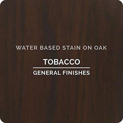 General Finishes Water Based Wood Stain, 1 Gallon, Tobacco