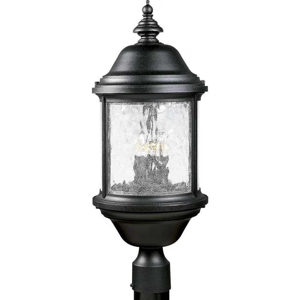 Progress Lighting - Three Light Post Lantern - Outdoor - Ashmore - Outdoor Light