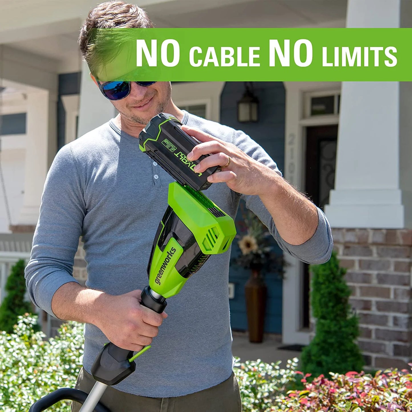 Greenworks G-MAX 40V 4.0 Ah Lithium-Ion Battery, High Performance, Fade-free Power