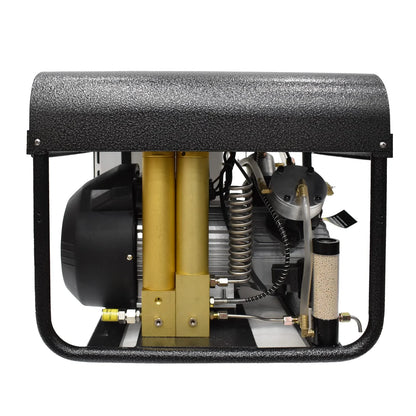 TUXING 4500Psi Pcp Air Compressor,High Pressure Air Compressor,Adjustable Pressure and Auto Purge Version,Built-in Water and Fan Cooling System Filter,for Diving Scuba tank Filling Air Rifle Tank
