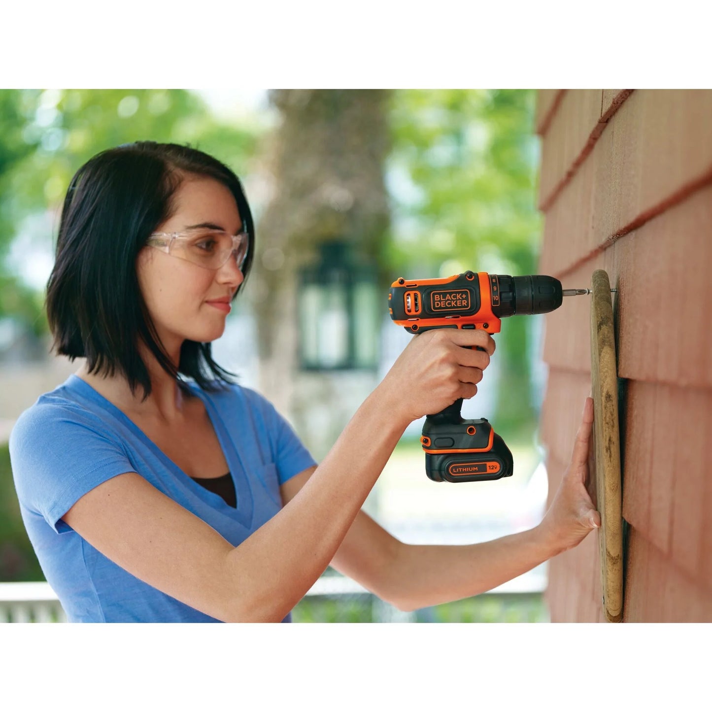 BLACK+DECKER 12V Cordess Drill/Driver, 1.5Ah, 59 Piece Set, Battery and Charger Included