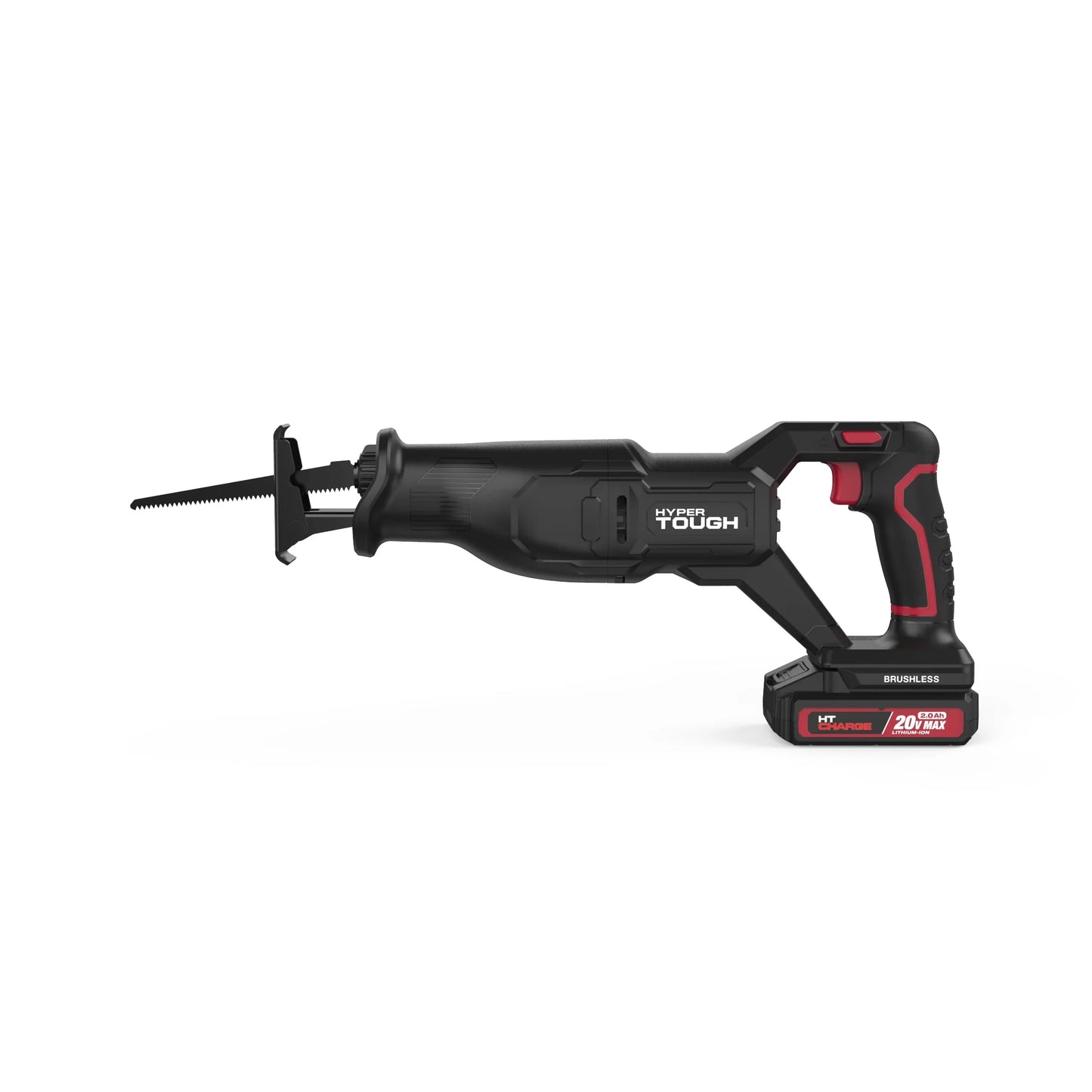 Hyper Tough 20V Cordless 3/8? Drill, 1/4? Impact Driver & Reciprocating Saw Bundle, (3) 1.5Ah Lithium-Ion Batteries & (3) Chargers