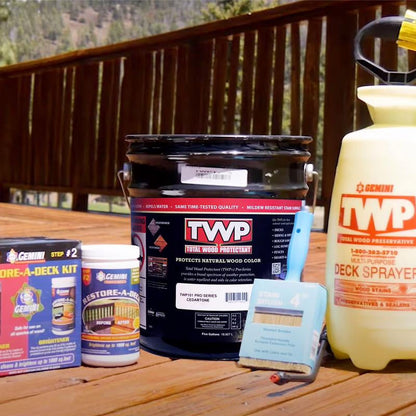 5 gal Gemini TWP101 Cedar tone TWP 100 Series Total Wood Protection