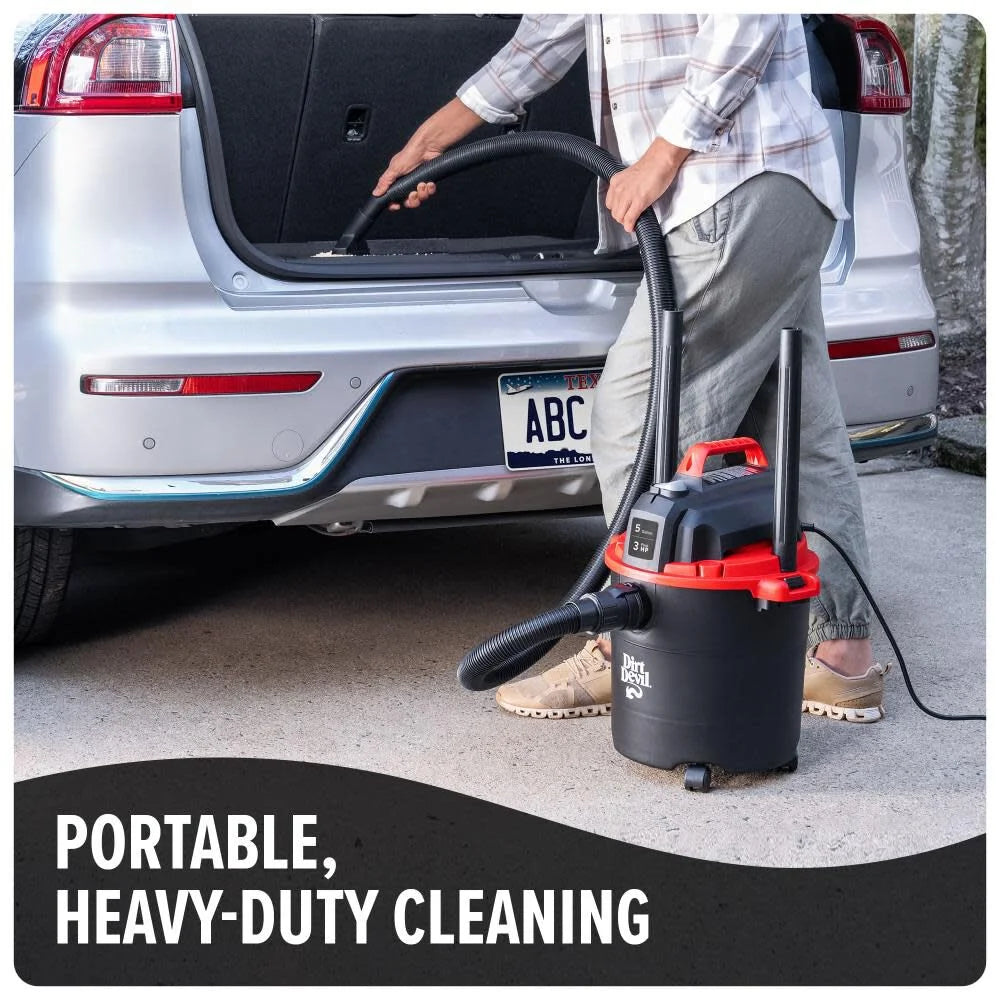 Dirt Devil 5 Gallon Wet/Dry Vacuum