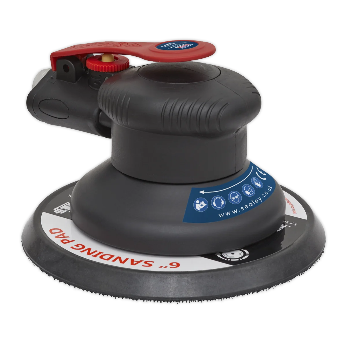Sealey Sa800 Air Palm Orbital Sander 150Mm