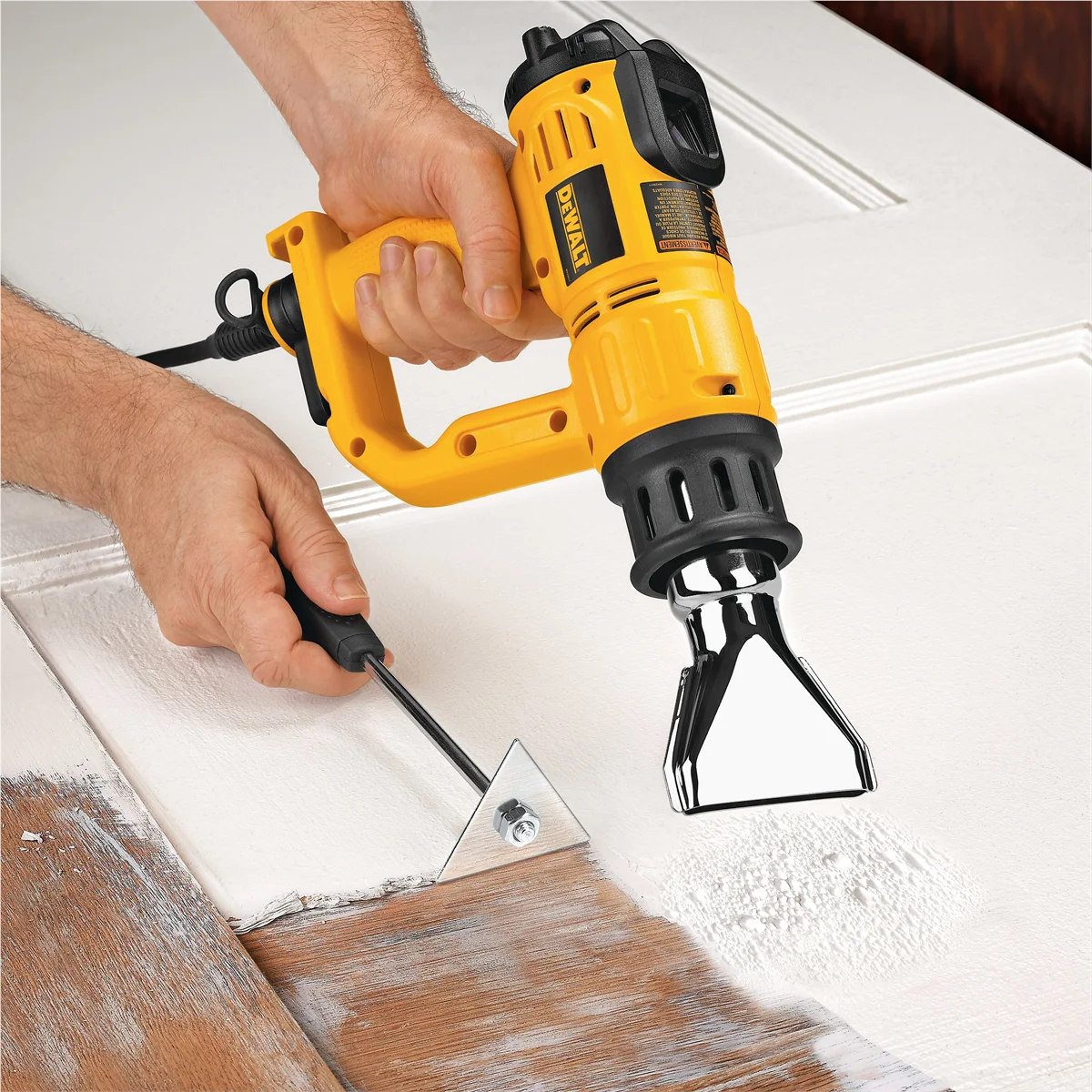 DEWALT Heat Gun with LCD Display & Hard Case/Accessory Kit (D26960K),Yellow