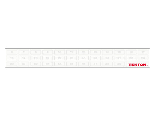 TEKTON Combination Wrench Set with Modular Wrench Organizer, 27-Piece (6 - 32 mm) | WCB95203