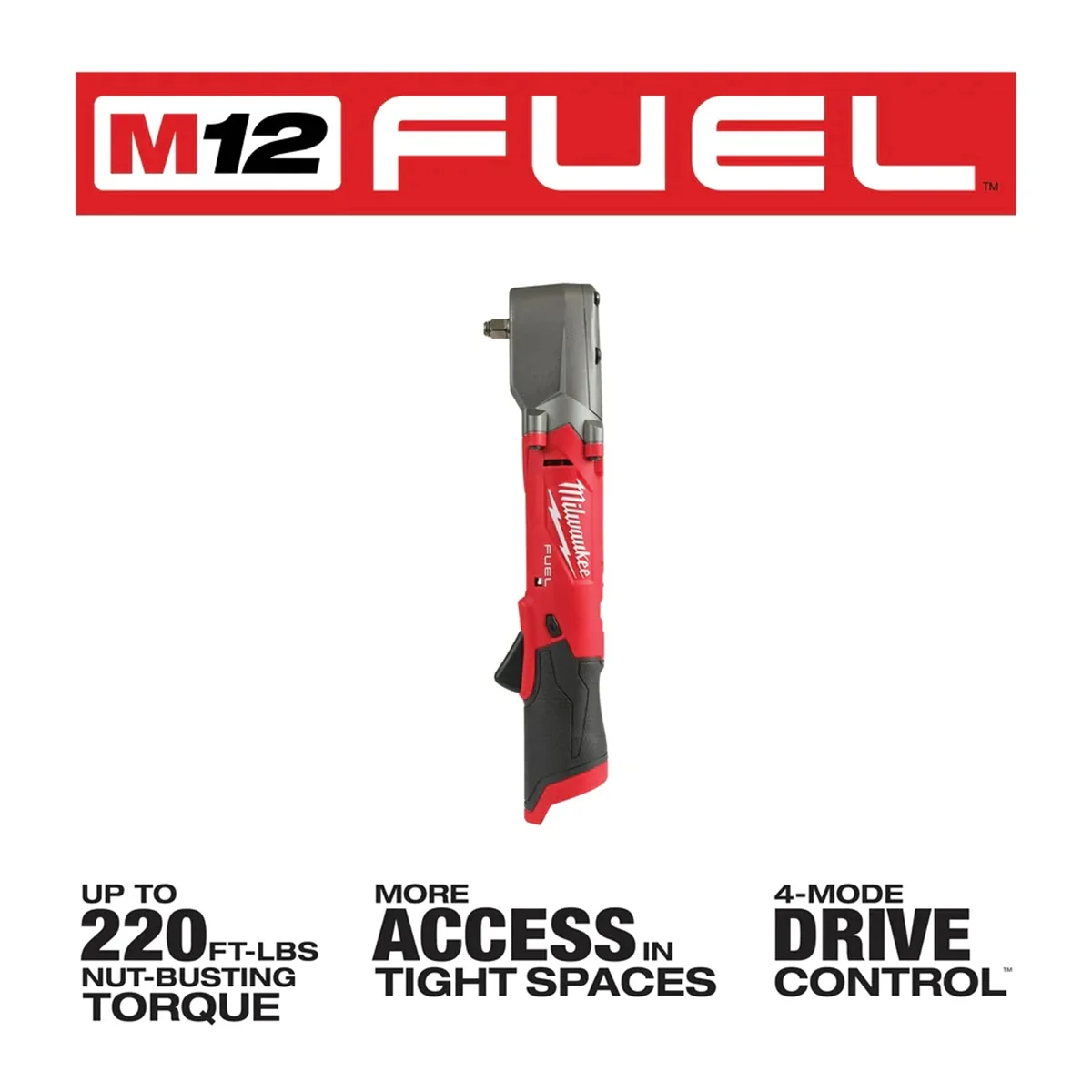 Milwaukee 2564-20 M12 FUEL 3/8" Right Angle Impact Wrench (Tool Only)