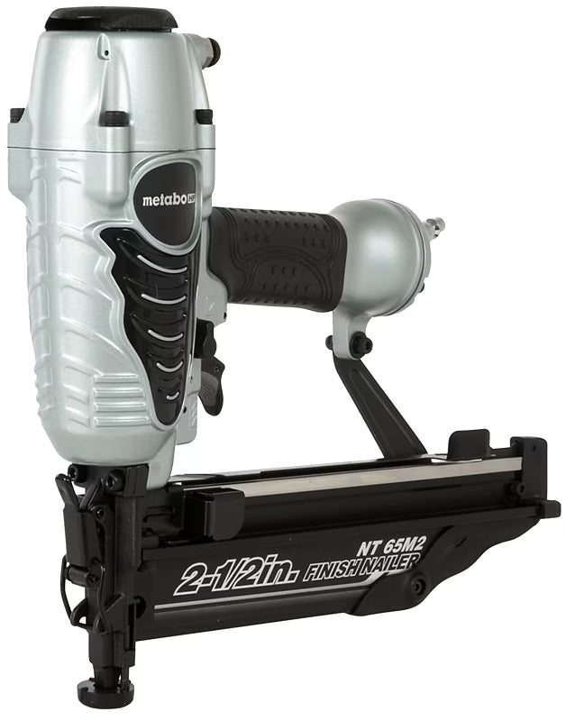 Hitachi NT65M2S Lightweight Finishing Pneumatic Nailer, 16 GA, 1 - 2-1/2 in, 1/4 in NPT Air Inlet, 70 - 120