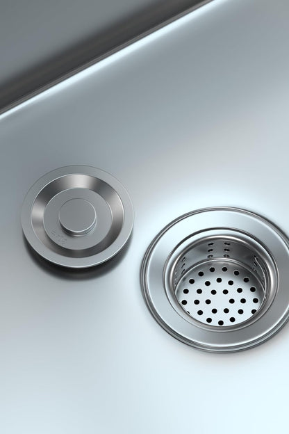 Stainless Steel Utility Sink kitchen Sink Free Standing Single Plumbing Workbench Storage Commercial Sink