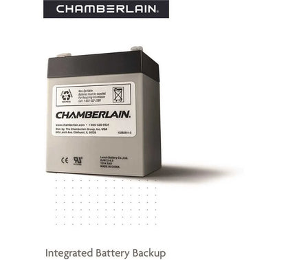 Chamberlain Garage Door Opener, 0.5 HP with Smartphone Control Bluetooth Technology