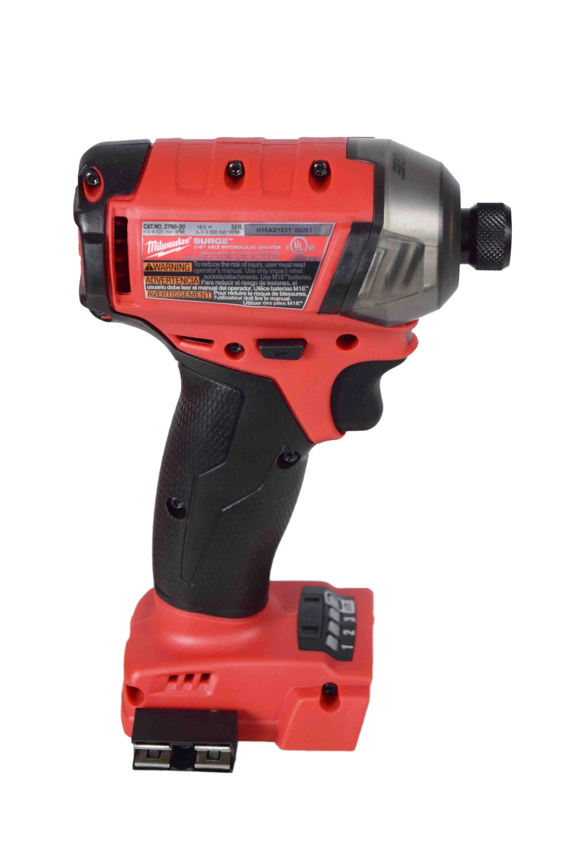 Milwaukee M18 Fuel Surge 1/4" 18V Brushless Hex Driver 2760-20 (Bare Tool)