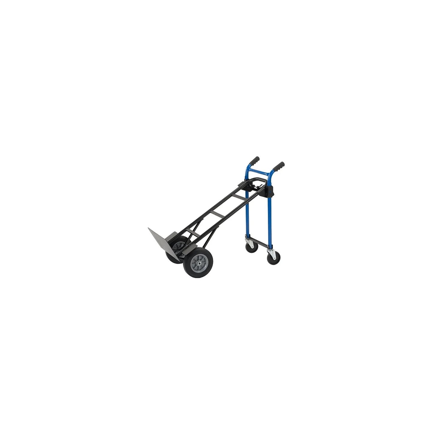 Harper Trucks Harper 4-in-1 Quick Change Steel Convertible Hand Truck 800 lbs. Black/Blue (DTC8635P)