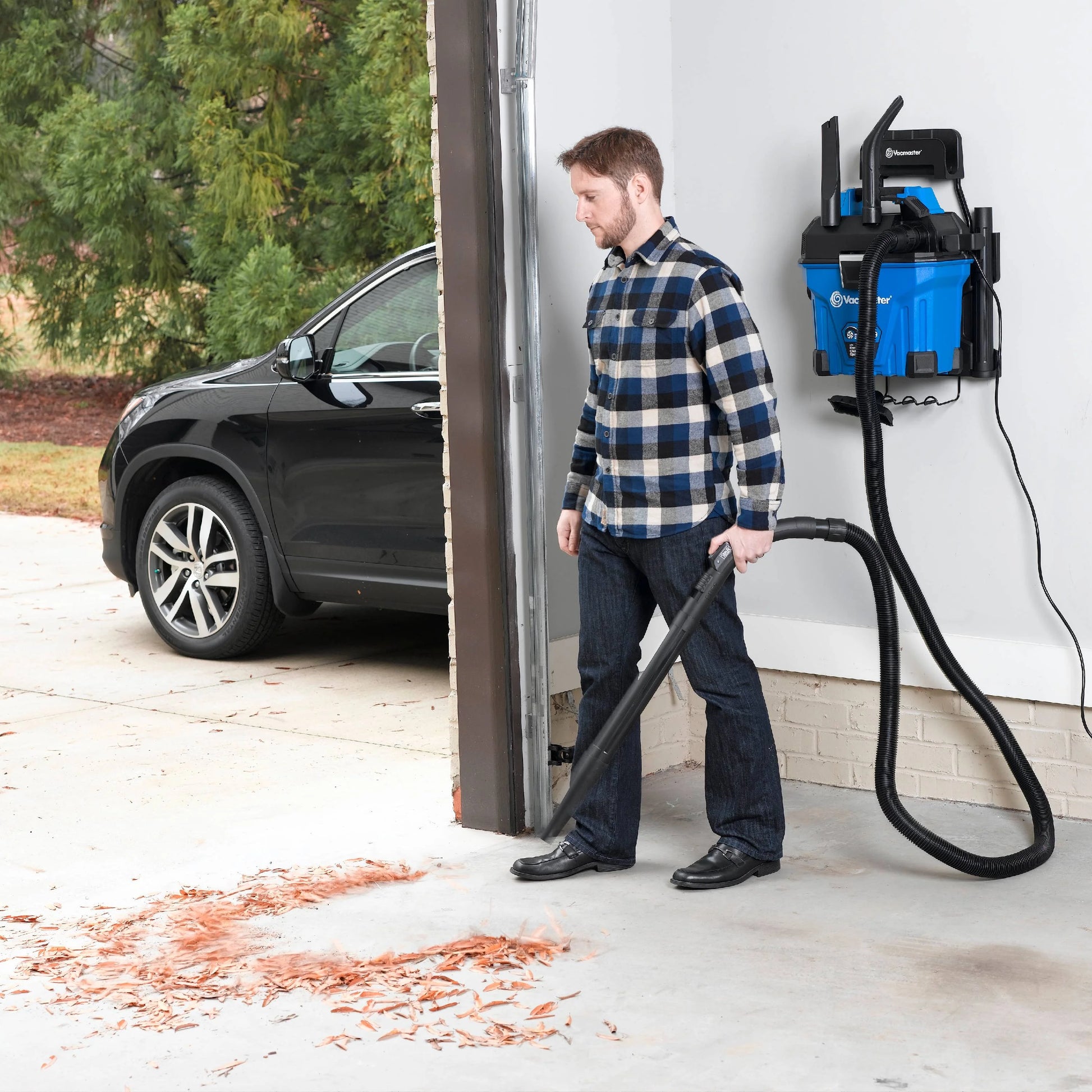 Vacumaster 5 Gallon Remote Control Wall Mount Wet/Dry Vacuum Tank