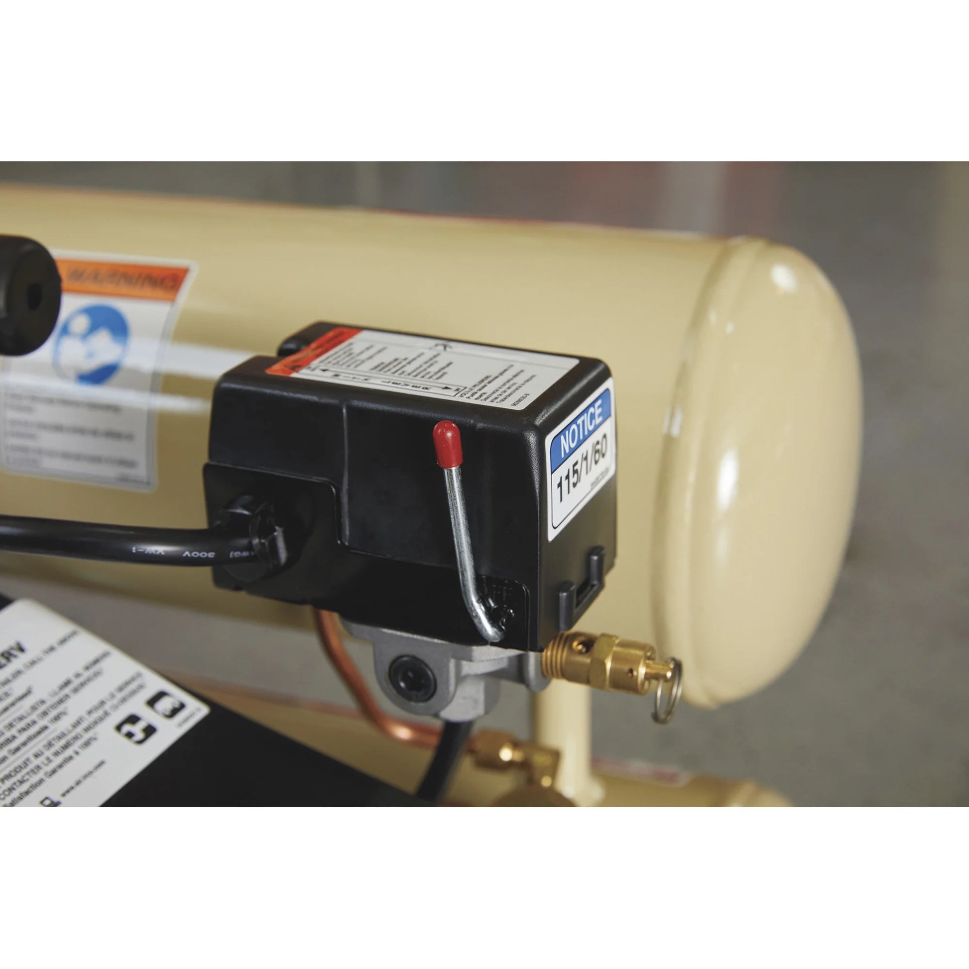 Ingersoll Rand Twin-Stack Portable Electric Air Compressor, 2 HP, 4-Gallon, 4.3 CFM, Model# P1IU-A9