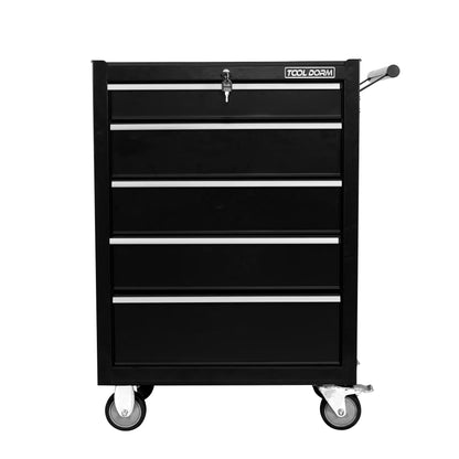 Tool Cabinet Tool Cart 24.2inch with 7 Drawers and Wheels, Metal Rolling Tool Box Locked Drawers Storage Organizer Cabinet for Garage, Warehouse, Repair Shop, Workshop, Brand
