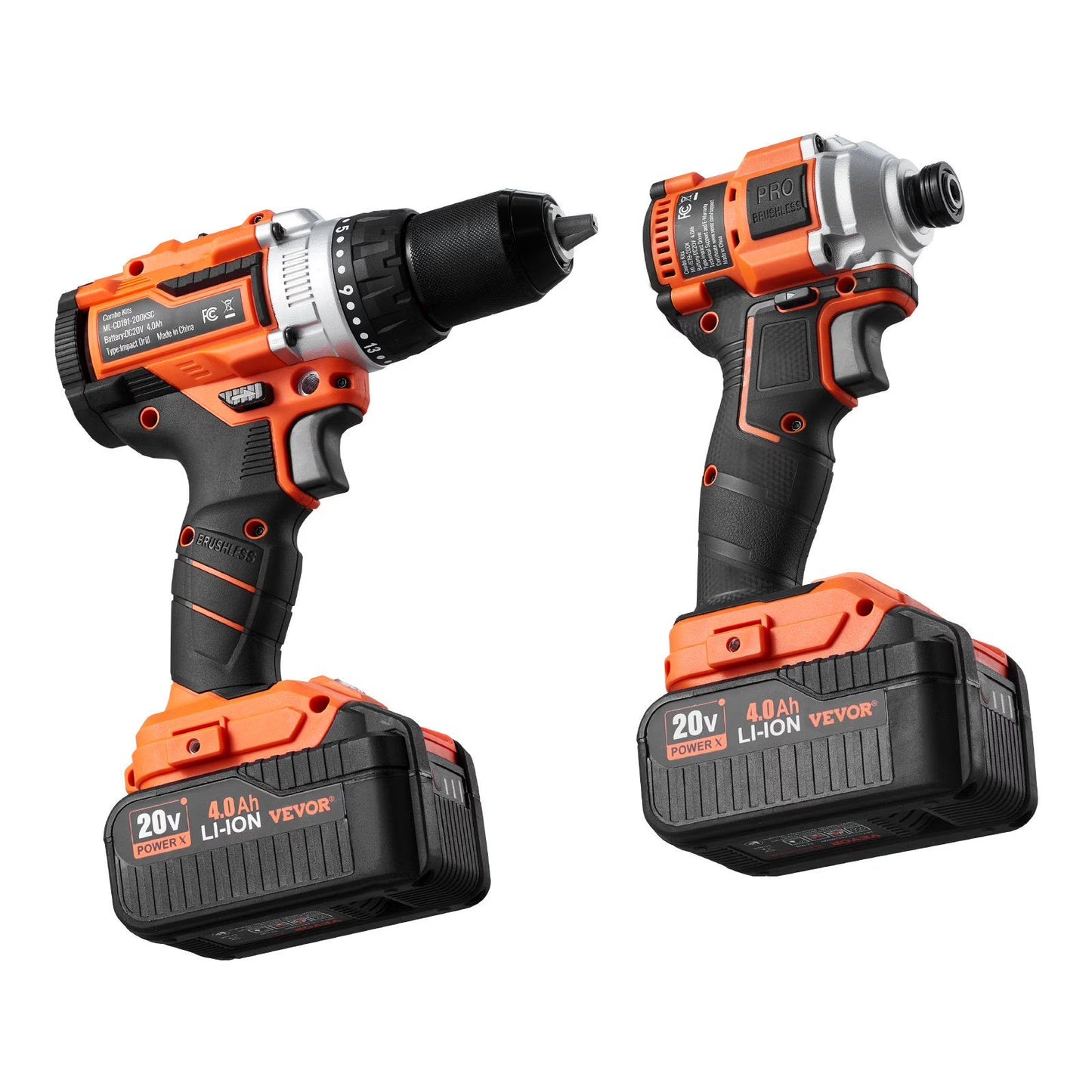 Tool Combo Kit Max 20V Cordless 2-Tool Power Combo Kit with 4.0 Ah Battery - Home & Workshop Use