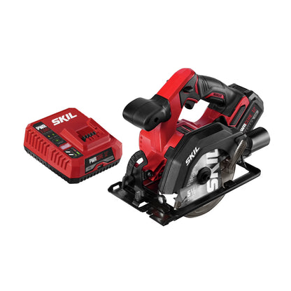 SKIL PWRCore 12? Brushless 12V 5-1/2" Circular Saw Kit with 4.0 Ah Lithium Battery and PWRJump Charger