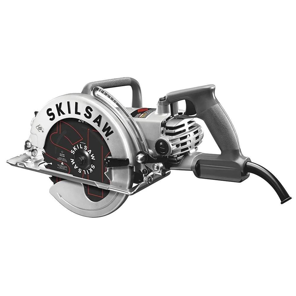Skilsaw 8-1/4" 15 Amp Corded High Torque Motor Aluminum Worm Drive Saw