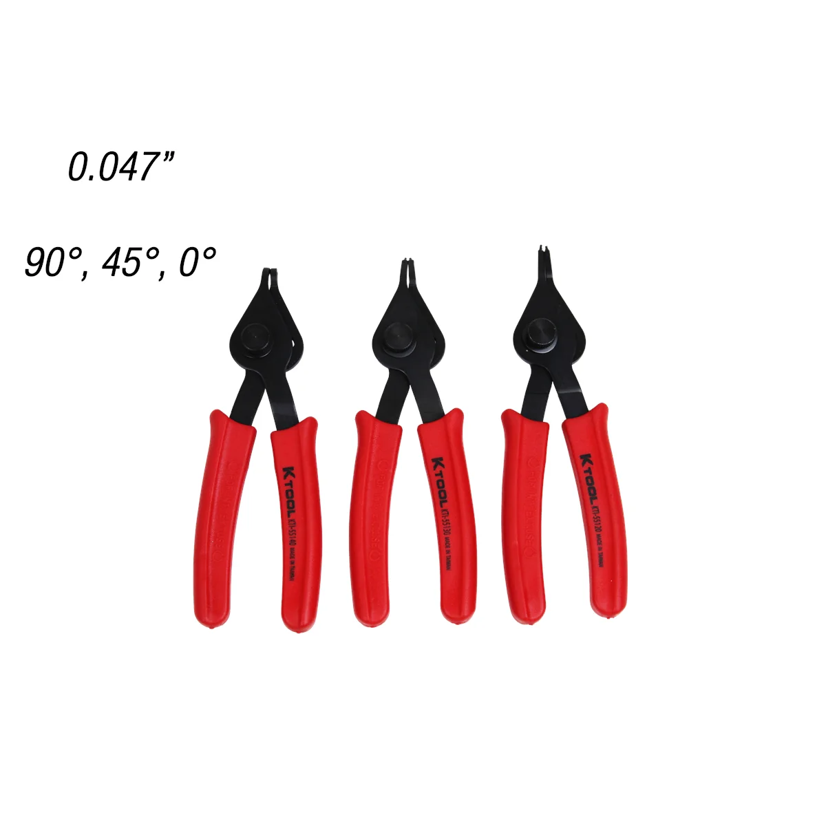 K-Tool International KTI-55112 Snap Ring Plier Set