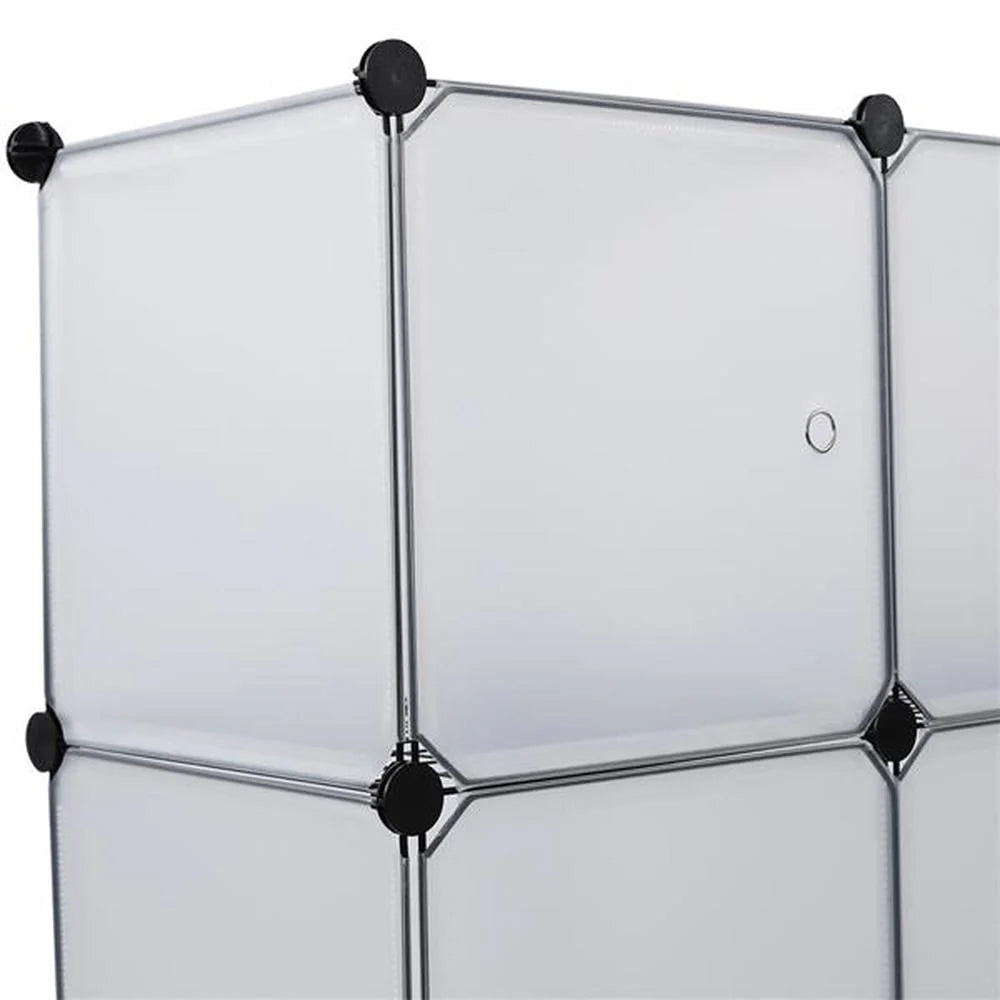 16-Cubes Storage Case Shelf Shelving Bookcase Bookshelf Organizing Closet Toy Organizer Cabinet