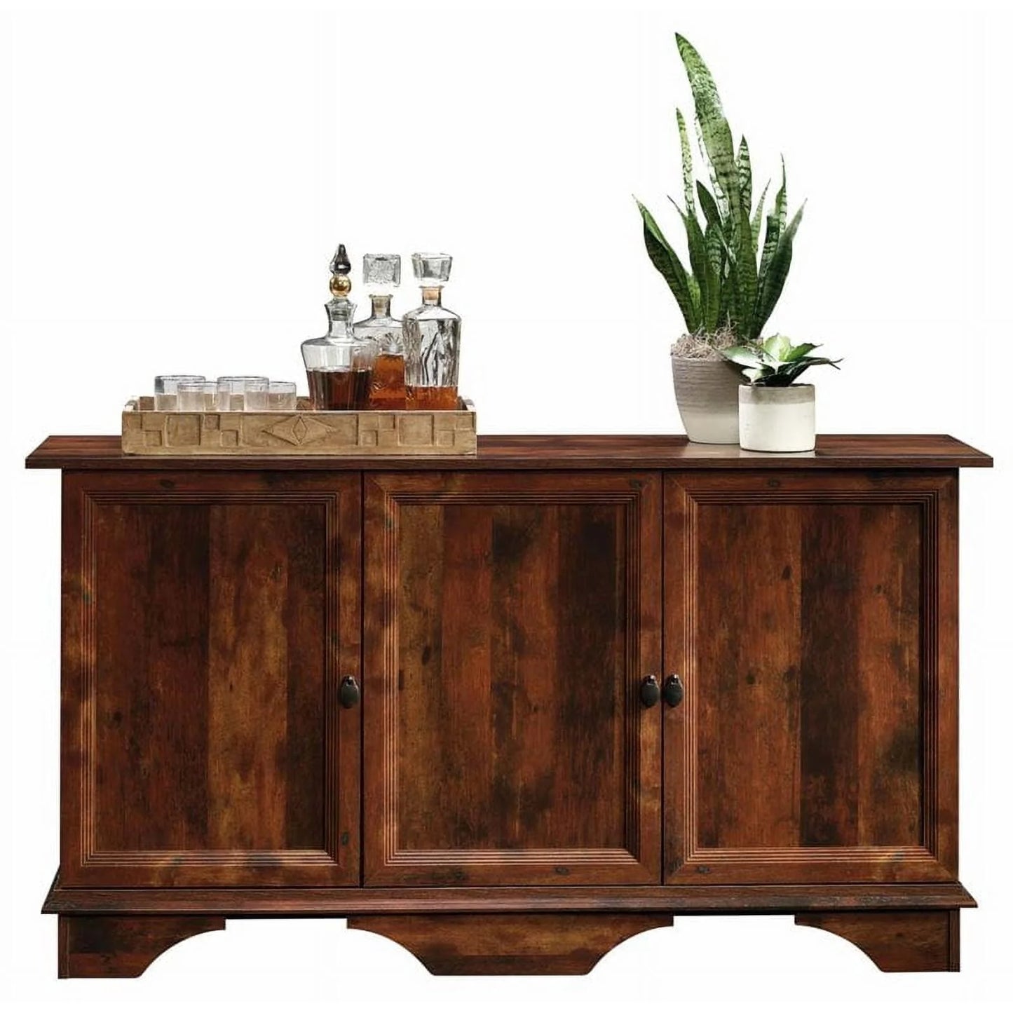 Sauder Viabella Storage Cabinet, Curado Cherry Finish