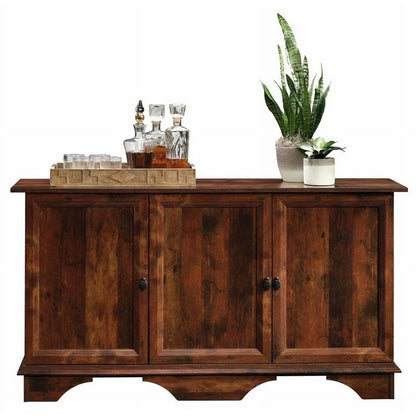 Sauder Viabella Storage Cabinet, Curado Cherry Finish