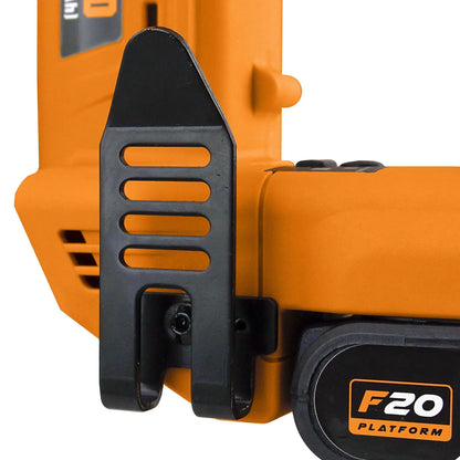 Freeman PE20VBR50 20 Volt Cordless 18-Gauge 2" Brad Nailer Kit with Lithium Ion Battery, Charger, Bag, and Nails (500 Count) - 1400 Shots per Charge