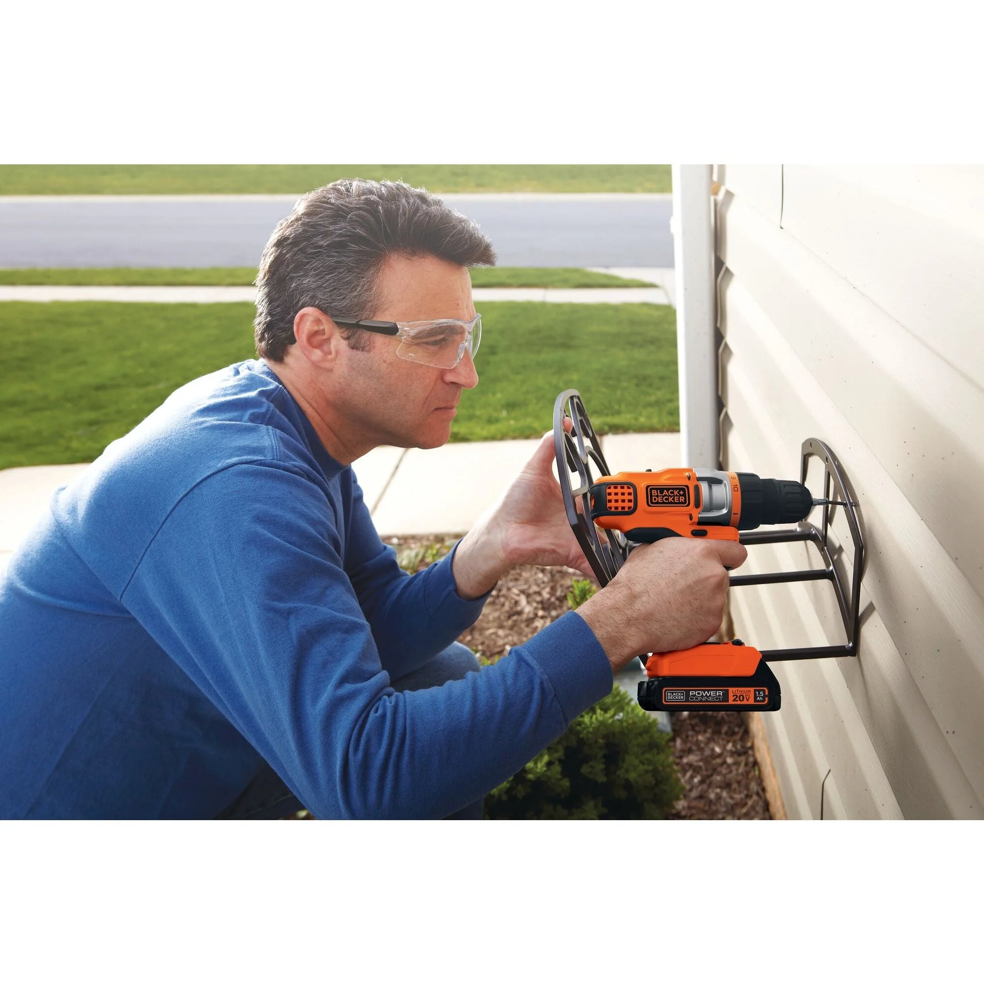 BLACK+DECKER 20V Cordless Drill/Driver, Lithium Ion Battery and Charger Included