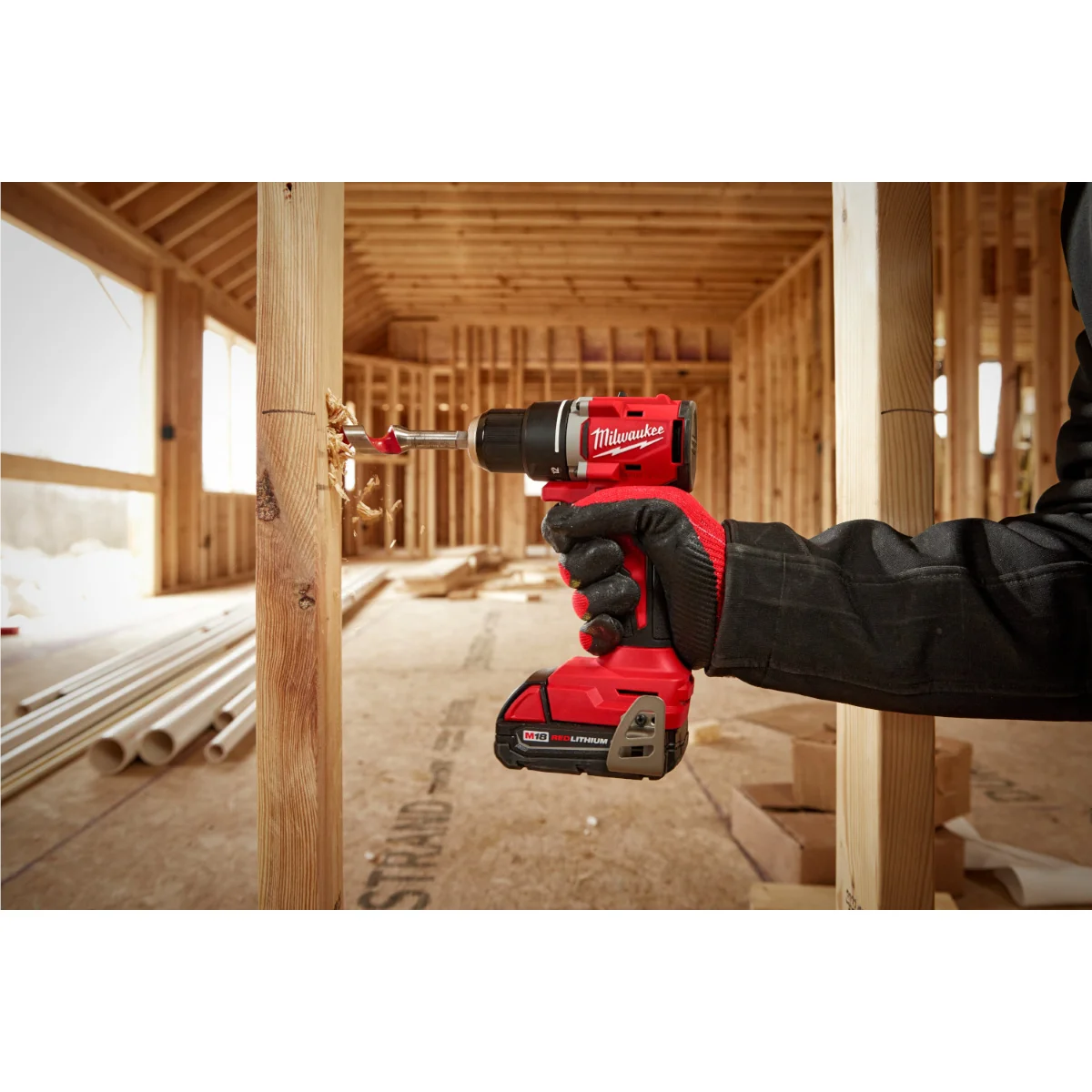 Milwaukee VIPRB-3601-21P 18V, Cordless 5 in Drill Driver, 2 Ah, 550 in lbs 1700 RPM