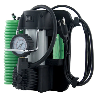 Slime 120V Garage Inflator Tire Compressor With Accessories Kit - 40045