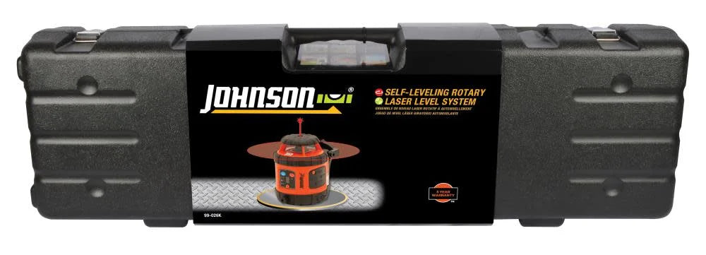 Johnson Level Self-Leveling Horizontal Rotary Laser System