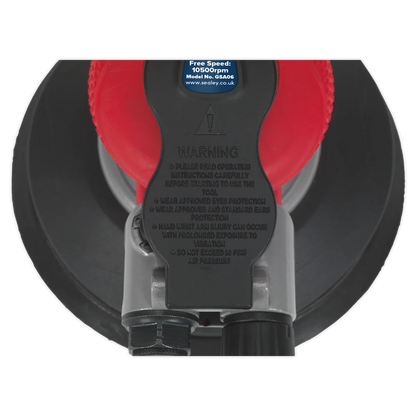 Sealey Gsa06 Air Palm Random Orbital Sander ?150Mm Dust-Free Self-Contained