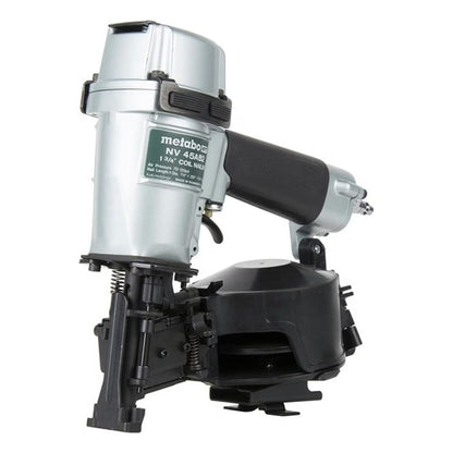 Metabo HPT Roofing Nailer, Pro-preferred Pneumatic Power Nailers in Roofing tools, Pneumatic Roofing Nailer for Asphalt Roofing Shingles, Nailer 16 Degree 7/8? to 1-3/4? Roofing Nails, NV45AB2