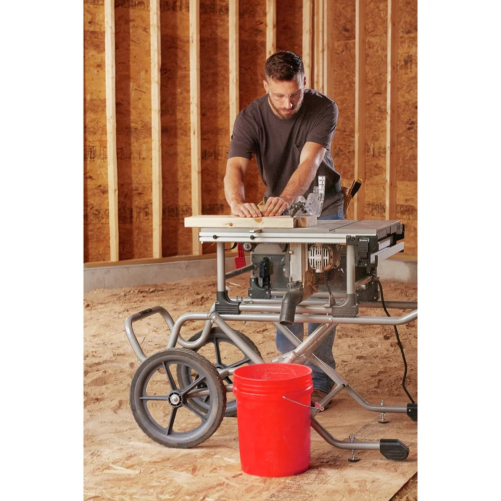 SKIL SPT99-11 10-Inch Heavy Duty Portable Folding Worm Drive Table Saw with Stand