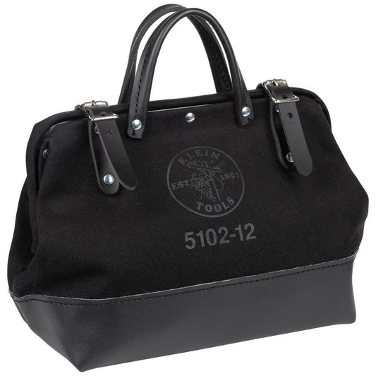 Klein Tools 12In Canvas Tool Bag Black