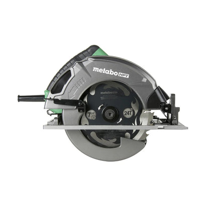 Restored Metabo HPT C7SB3M 15 Amp Single Bevel 7-1/4 in. Corded Circular Saw with Blower Function, and Aluminum Die Cast Base (Refurbished)