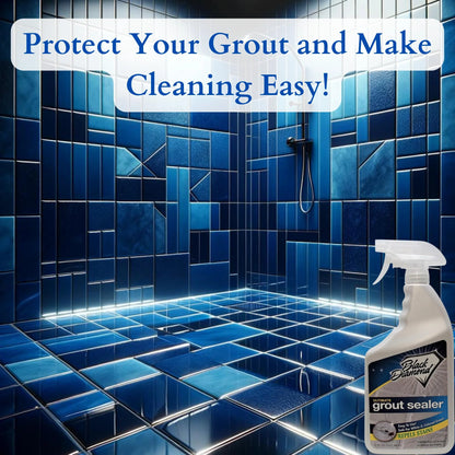 Black diamond stoneworks ultimate grout sealer: stain sealant protector for tile, marble, floors, showers and countertops.