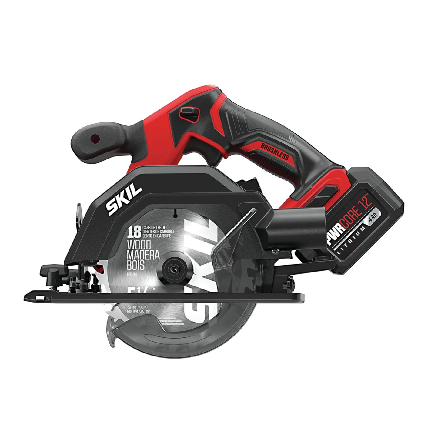 SKIL PWRCore 12? Brushless 12V 5-1/2" Circular Saw Kit with 4.0 Ah Lithium Battery and PWRJump Charger