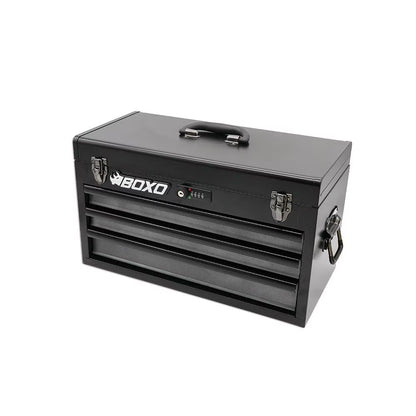 Completed Boxo USA Hand Carry 3-Drawer Heavy Duty Toolbox (White)