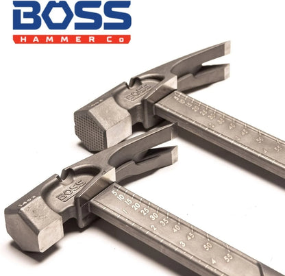 Boss Hammer BH14TIS 14 oz. Pro Series Smooth Face Full Titanium Hammer