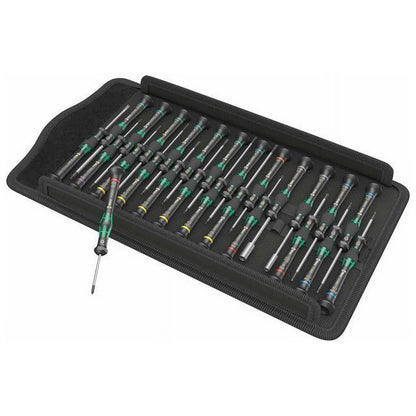 Wera 134000 Kraftform Micro Big Pack 1 Precision Screwdriver Set, 25 Pieces