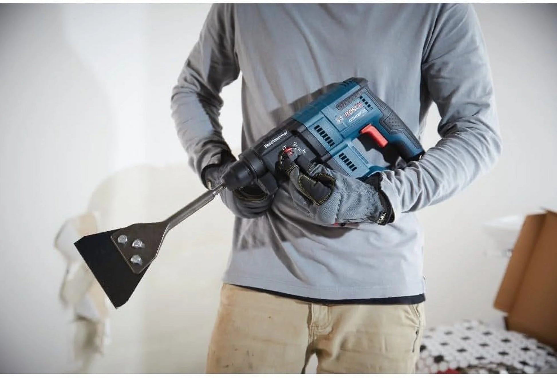 BOSCH GBH18V-21N 18V Brushless SDS-plus 3/4 In. Rotary Hammer (Bare Tool)