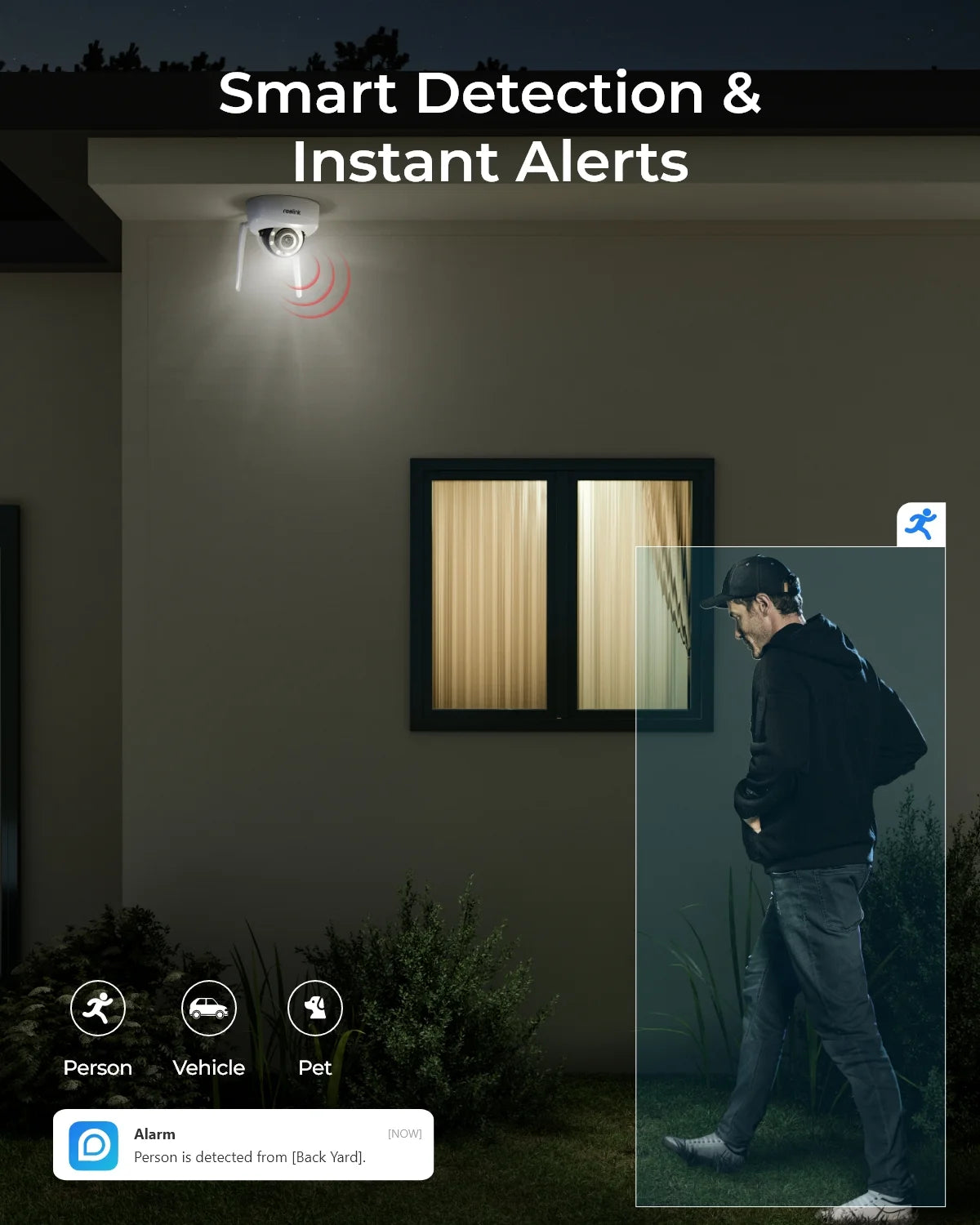 Reolink 4K Color 8MP Wi-Fi 6 Security Camera, 5X Optical Zoom, IK10 Vandal-Proof Surveillance Camera