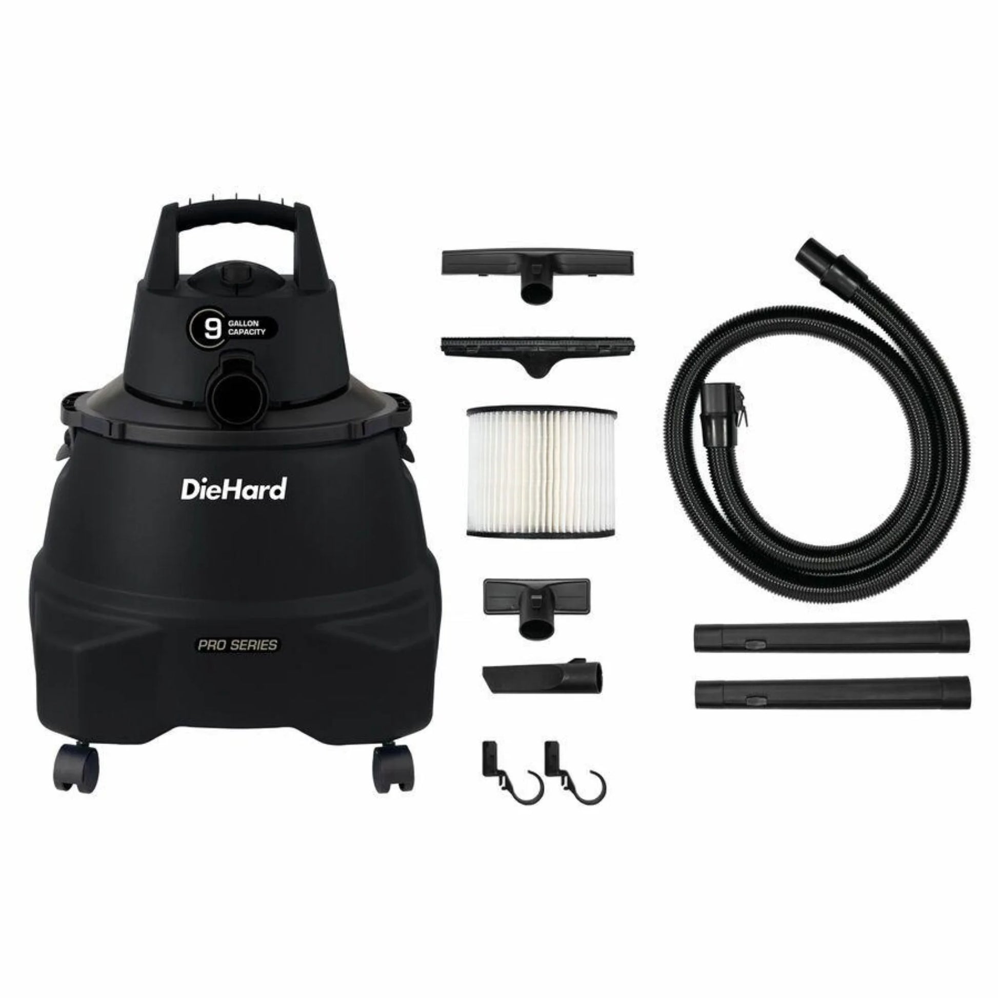 DieHard 9-Gallon 5.5 HP Pro Wet/Dry Vacuum