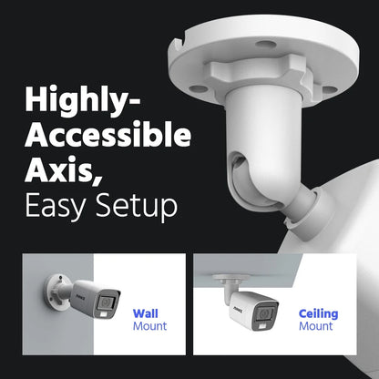 ANNKE 8CH 3K Security Camera System with Audio/Mic, 3K AI DVR and 8x5MP CCTV Camera with Dual Light, Human/Vehicle Detection, IP67, Color Night Vision, NO HDD, Surveillance System Kit