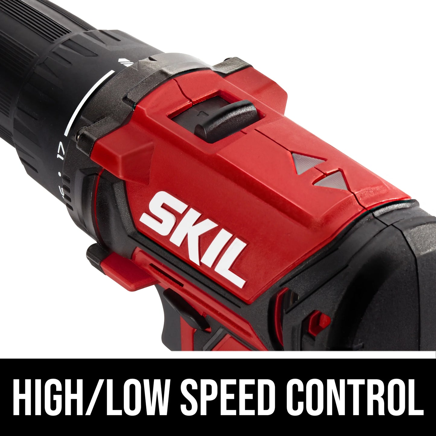 SKIL CB739601 PWR CORE 20V 4 Tool Combo Kit, Drill Driver, Impact, Drive, Recip Saw, and Spot Light, with two 2.0Ah Batteries and Charger