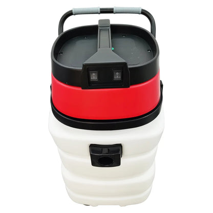 Techtongda 24 Gallon Industrial Wet and Dry Vacuum Cleaner Commercial Water Suction Machine 2-motors